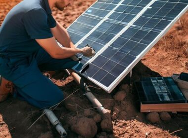 Montaż paneli słonecznych na ziemi: Porady i korzyści
